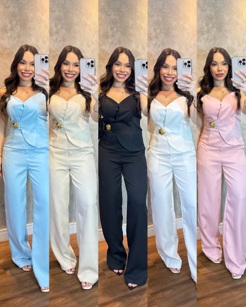 Conjunto alfaiataria Priscila