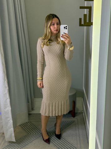 Vestido de Tricô Kaelen